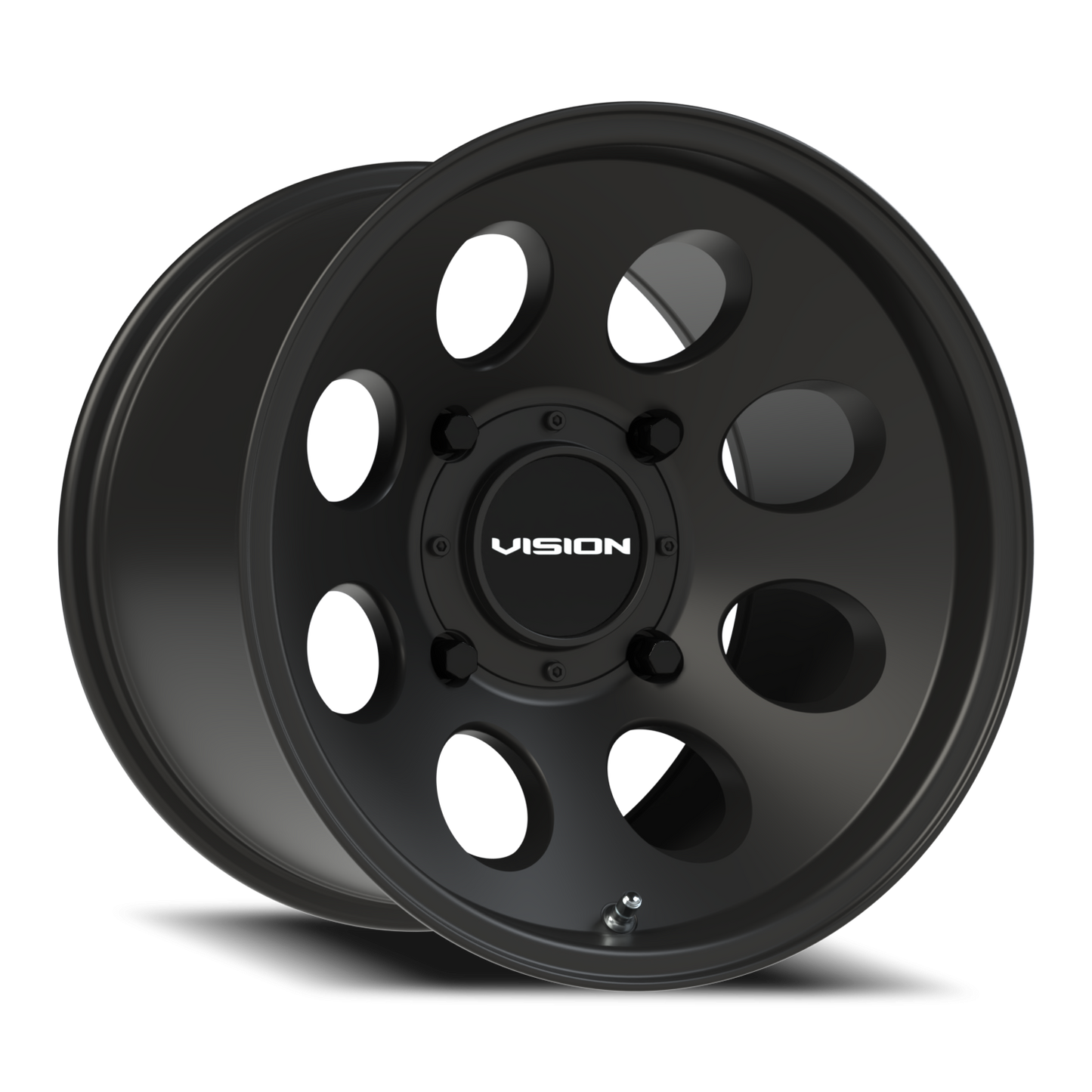 Vision Midway 15X10 Satin Black Wheel