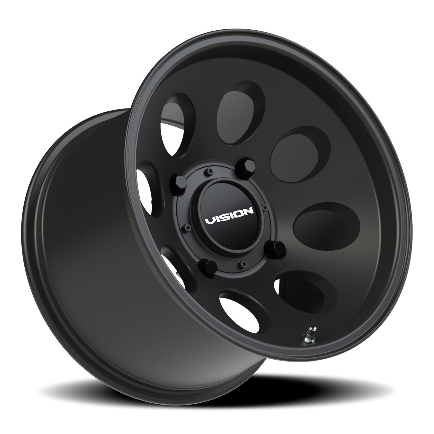 Vision Midway 15X10 Satin Black Wheel