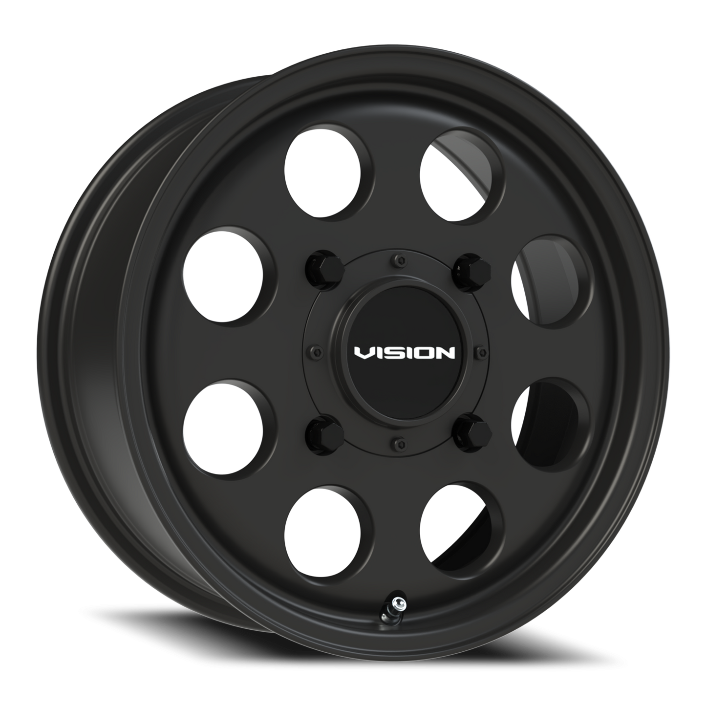 Vision Midway 15X6 Satin Black Wheel