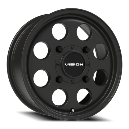 Vision Midway 15X6 Satin Black Wheel