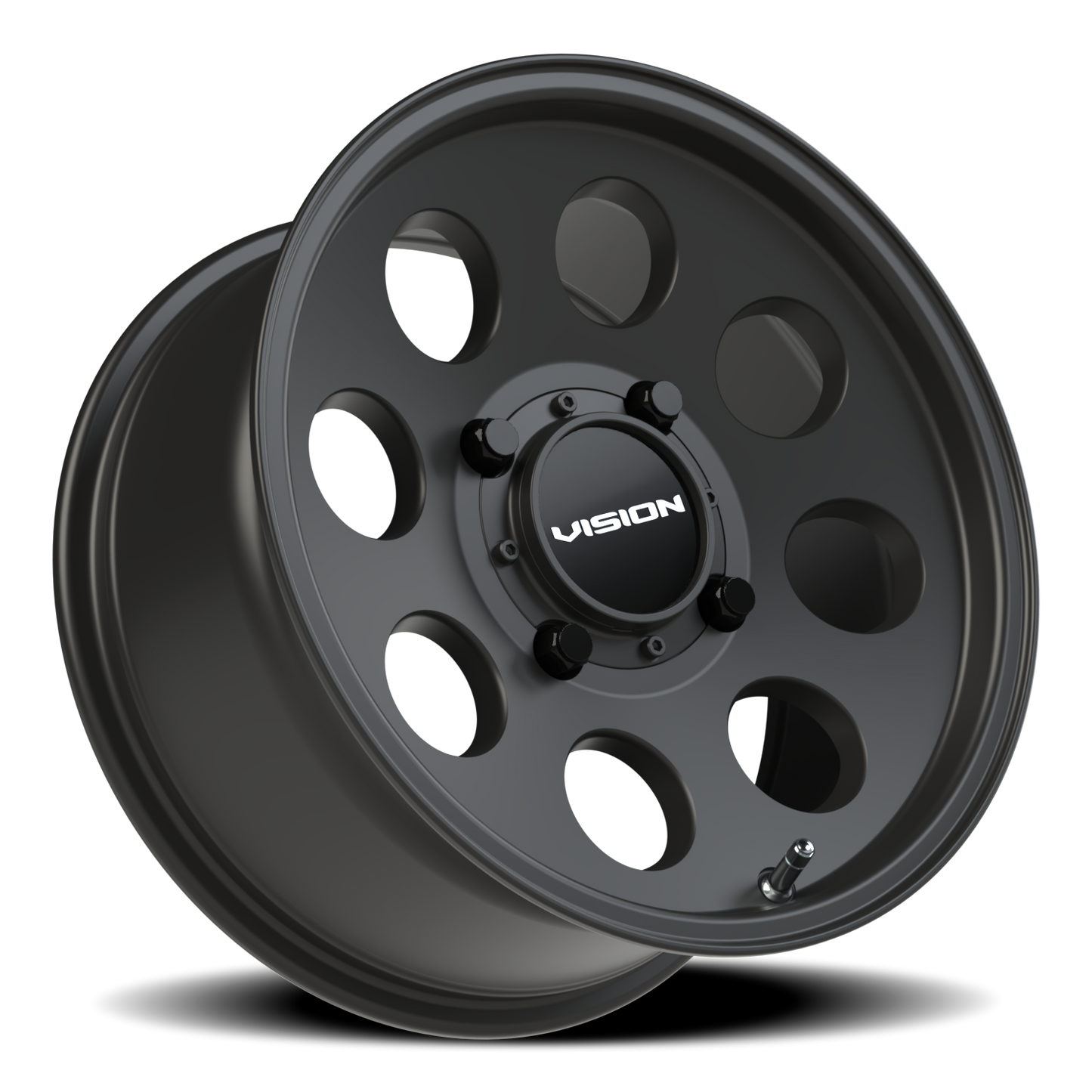 Vision Midway 15X7 Satin Black Wheel