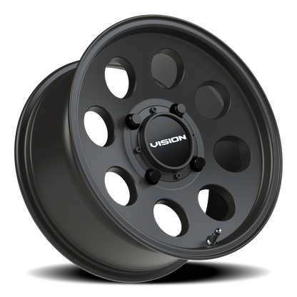 Vision Midway 15X7 Satin Black Wheel