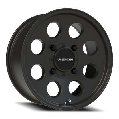 Vision Midway 15X7 Satin Black Wheel
