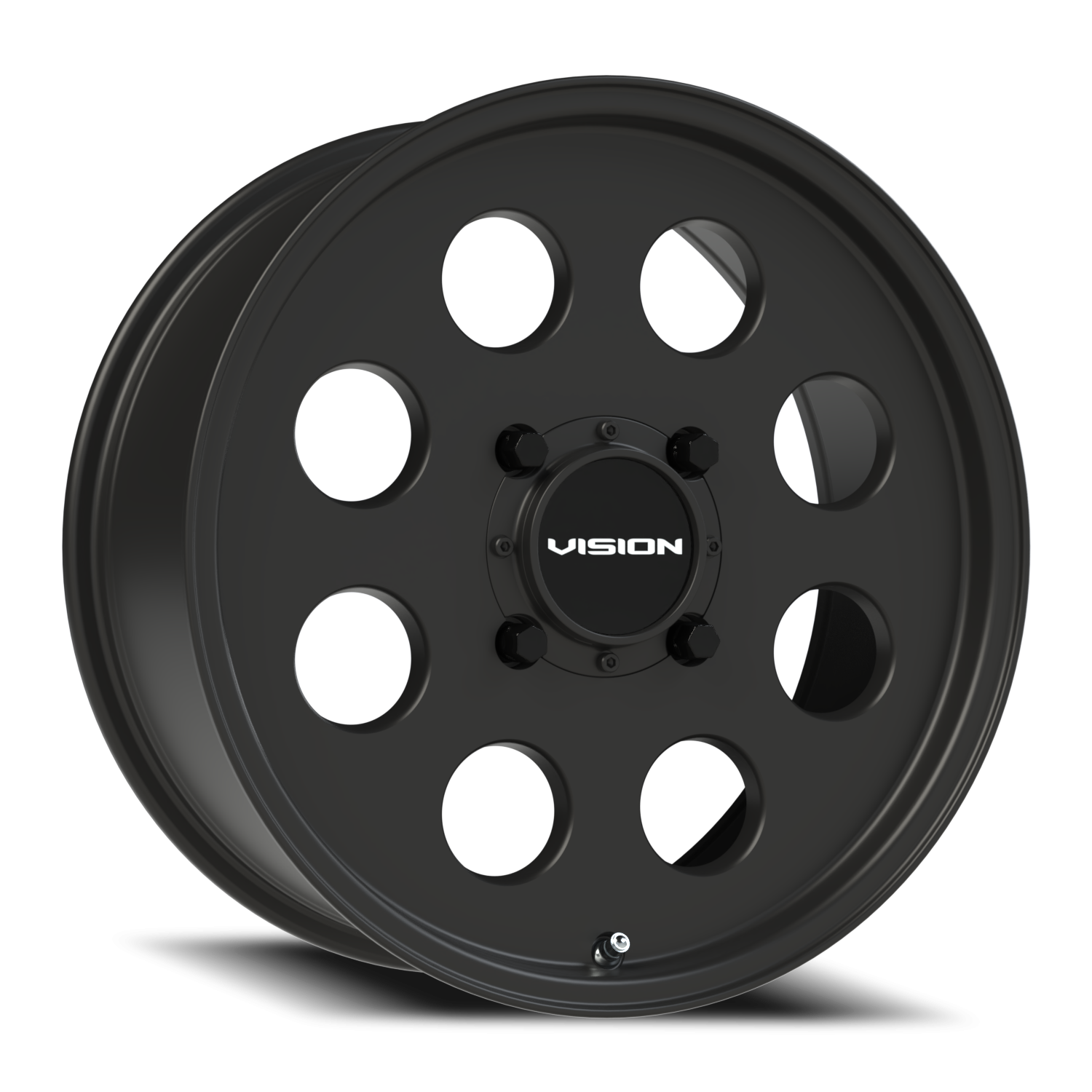 Vision Midway 17X7 Satin Black Wheel