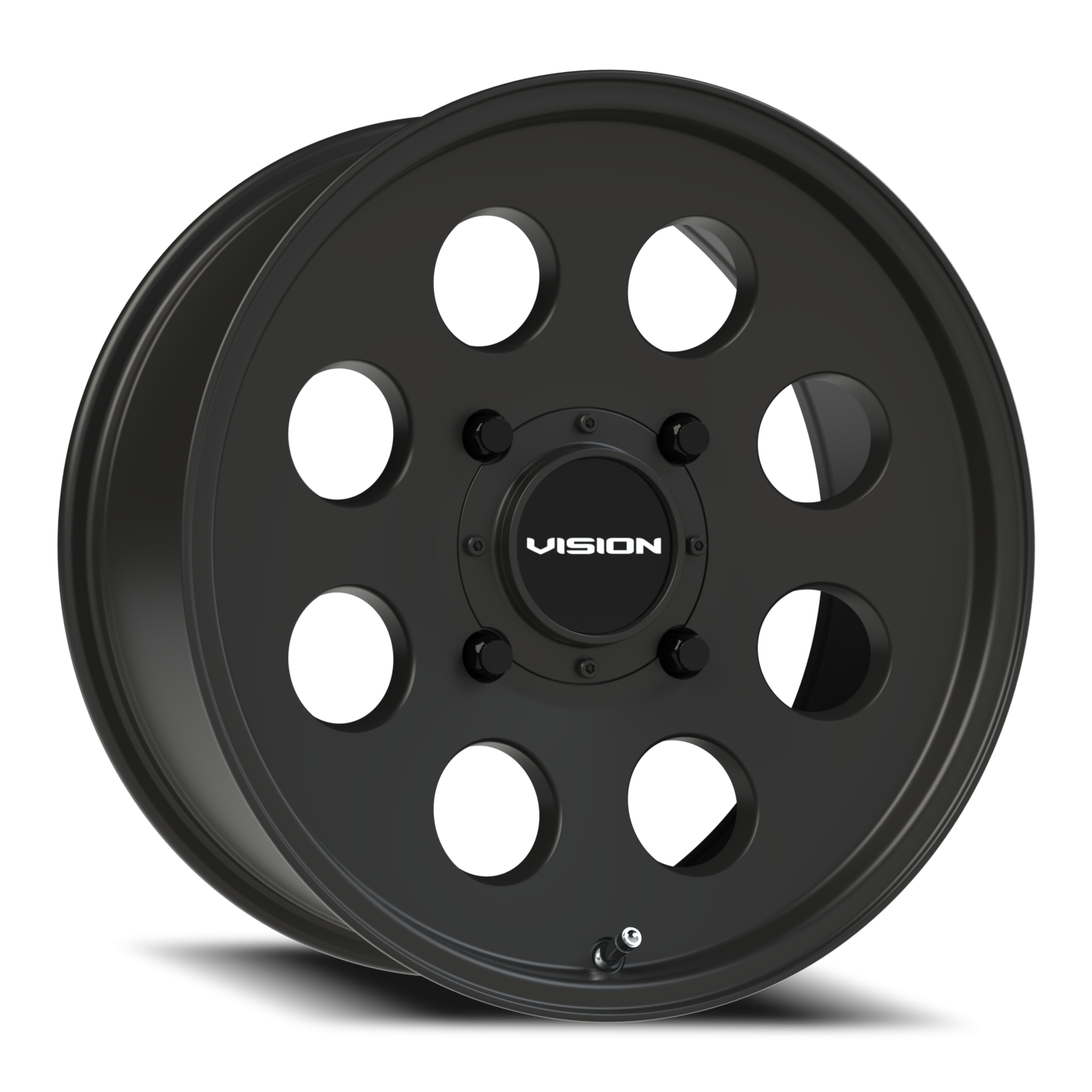 Vision Midway 17X7 Satin Black Wheel