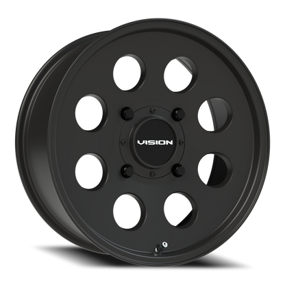 Vision Midway 17X7 Satin Black Wheel