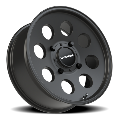 Vision Midway 17X7 Satin Black Wheel