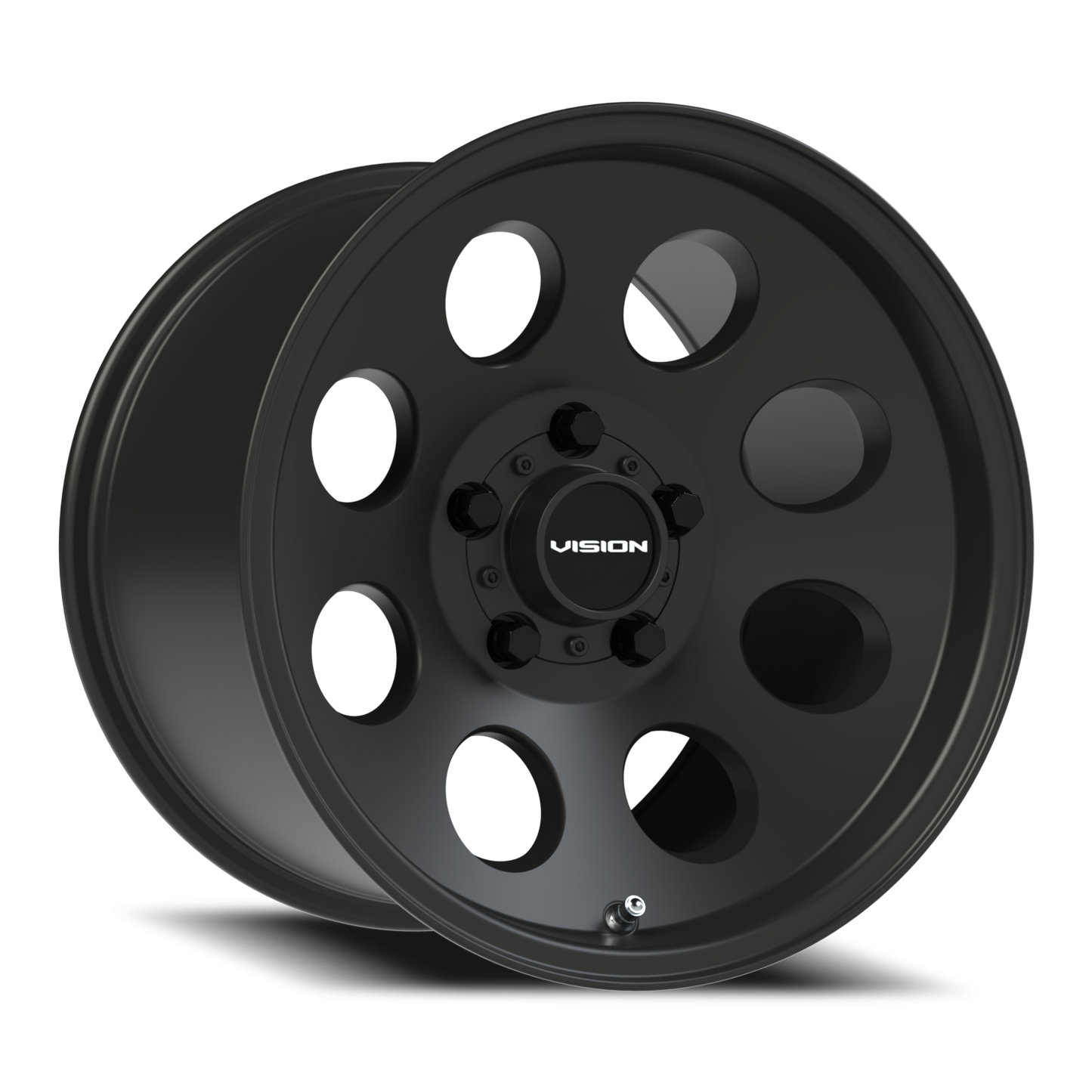 Vision Midway 15X10 Satin Black Wheel