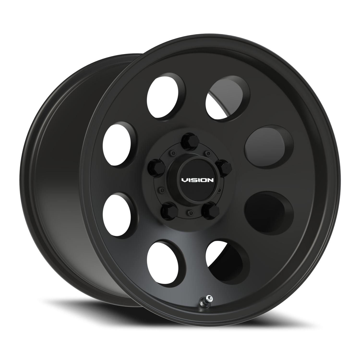 Vision Midway 15X10 Satin Black Wheel