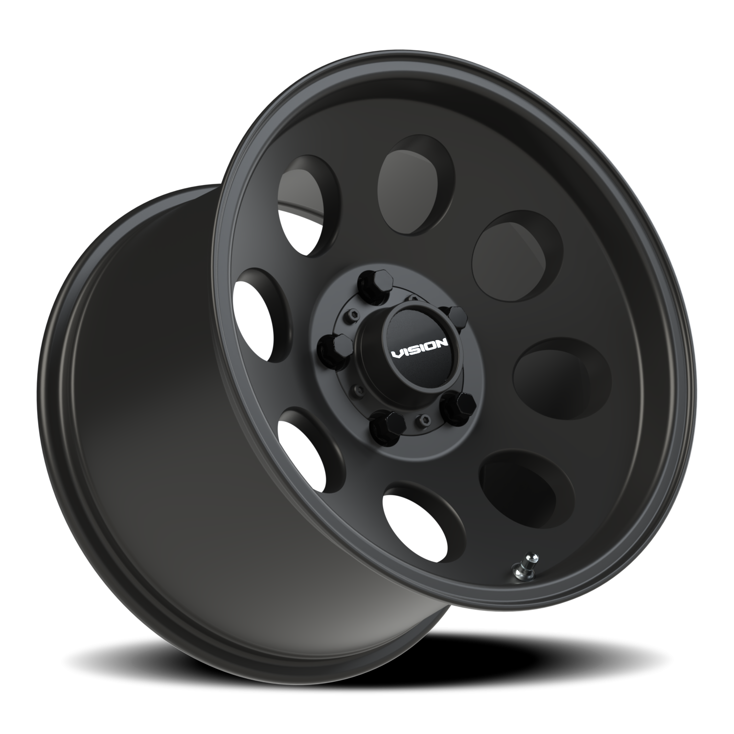 Vision Midway 15X10 Satin Black Wheel