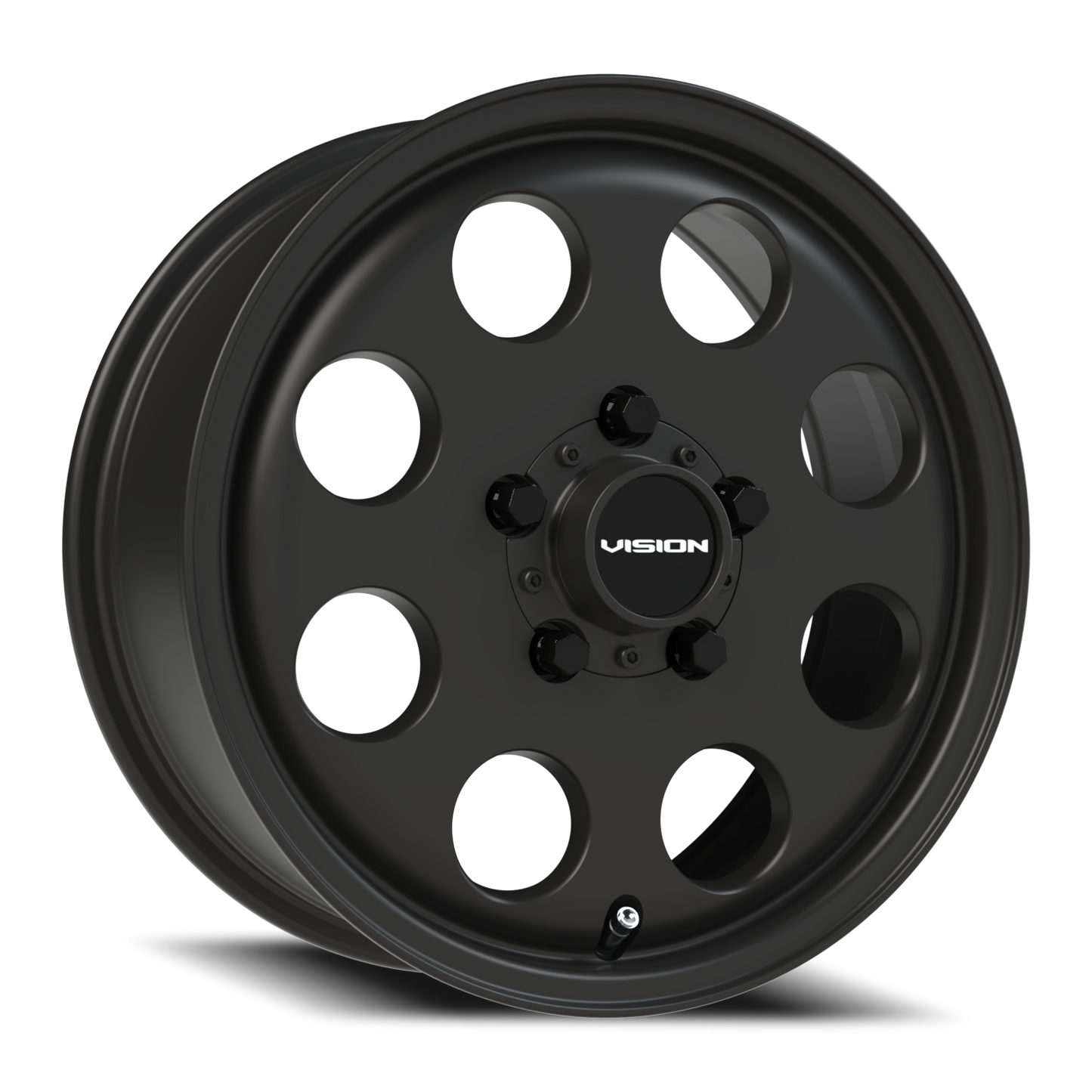 Vision Midway 15X6 Satin Black Wheel