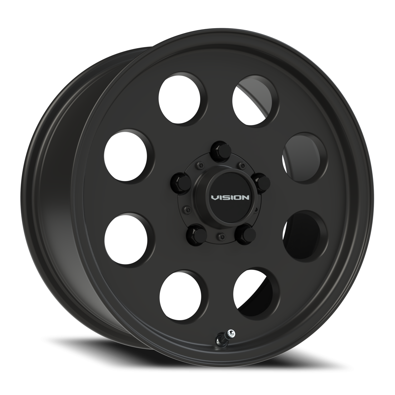 Vision Midway 15X7 Satin Black Wheel