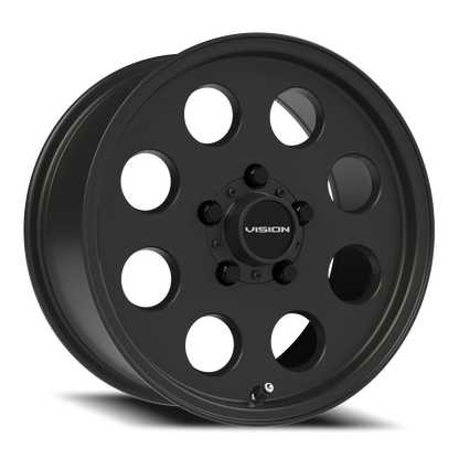 Vision Midway 15X7 Satin Black Wheel