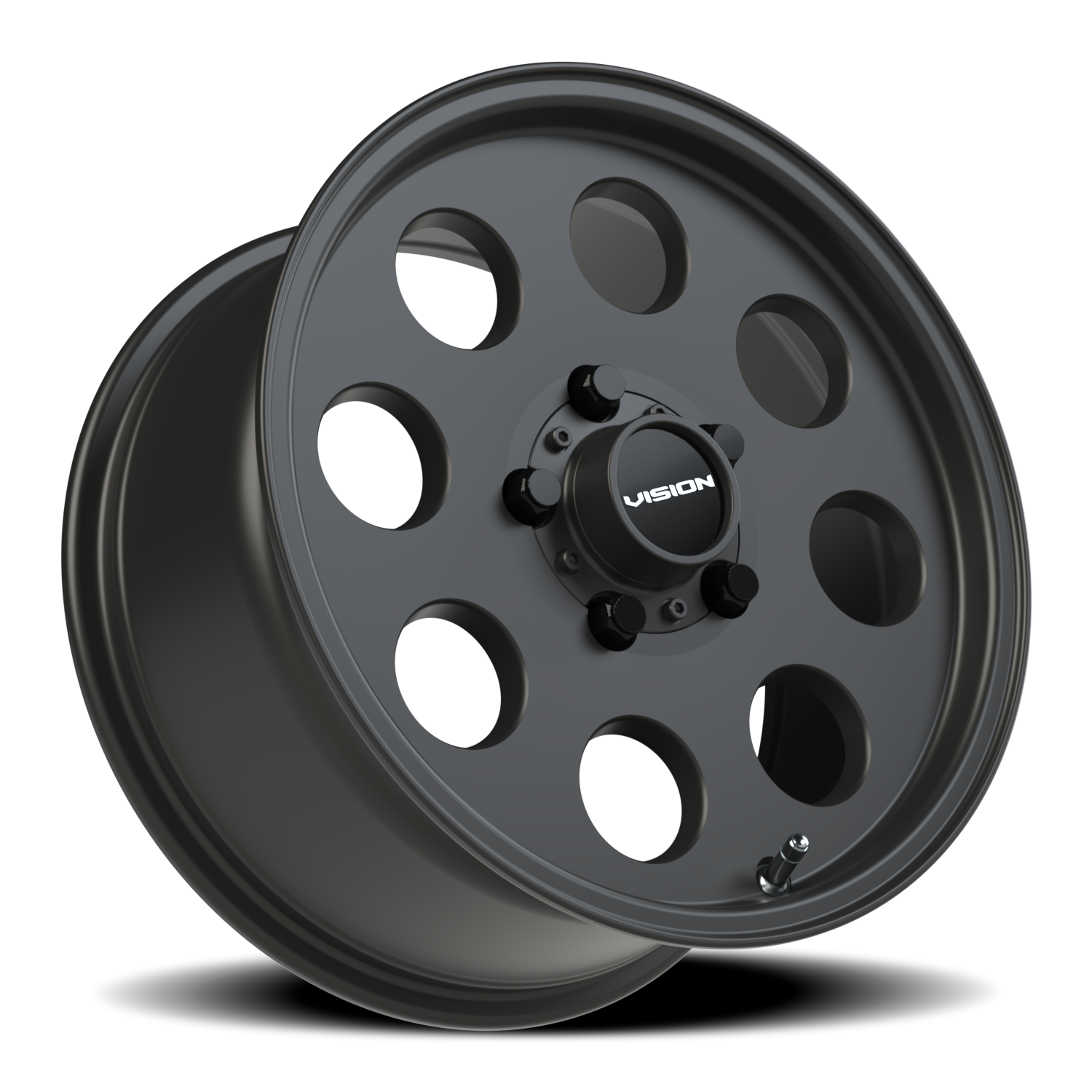 Vision Midway 15X7 Satin Black Wheel
