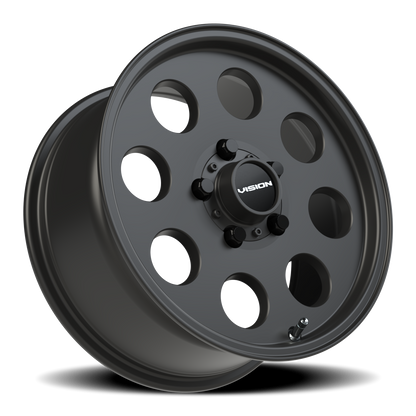 Vision Midway 15X7 Satin Black Wheel