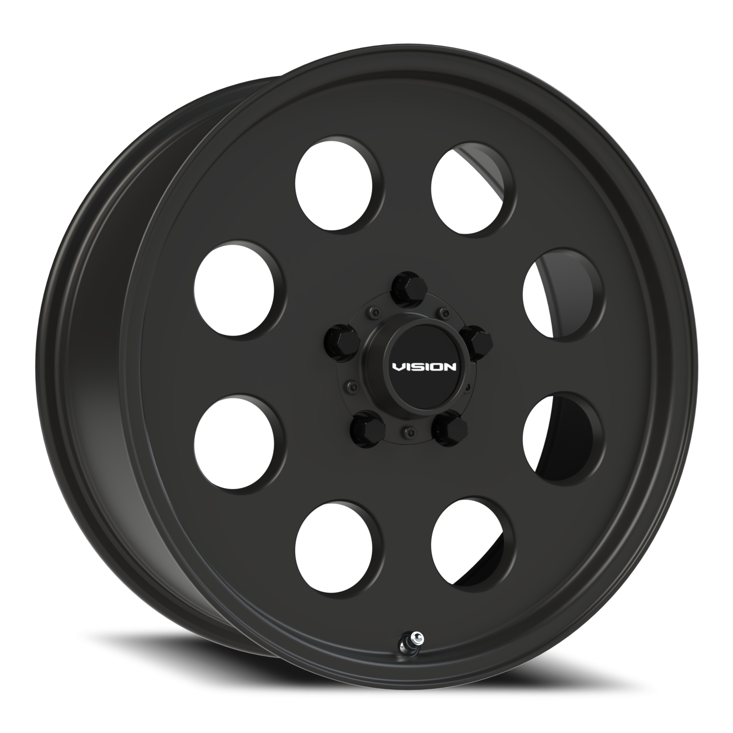 Vision Midway 17X7 Satin Black Wheel