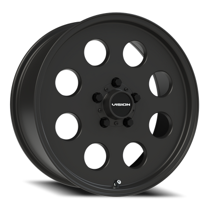 Vision Midway 17X7 Satin Black Wheel