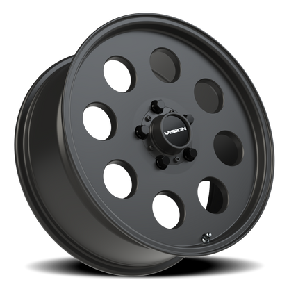 Vision Midway 17X7 Satin Black Wheel