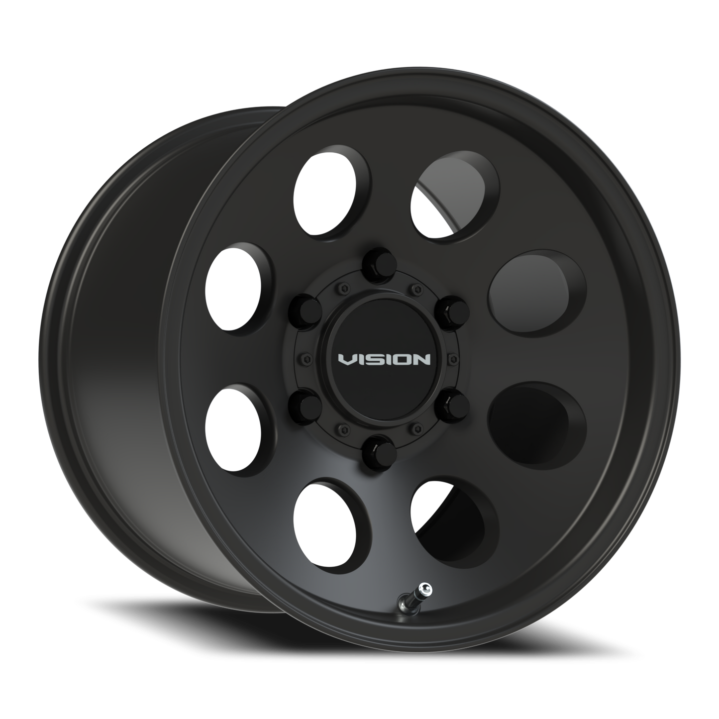 Vision Midway 15X10 Satin Black Wheel