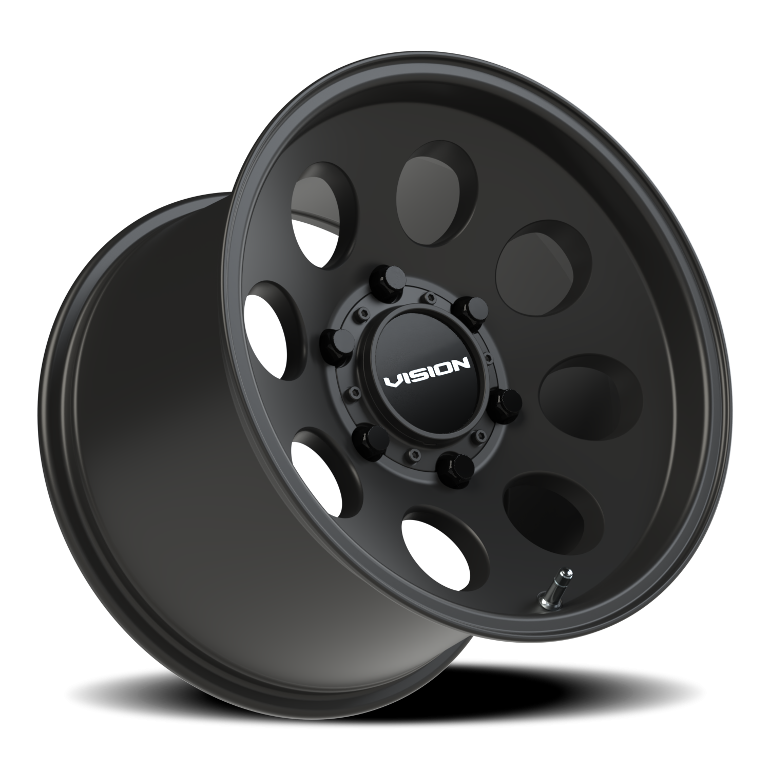 Vision Midway 15X10 Satin Black Wheel