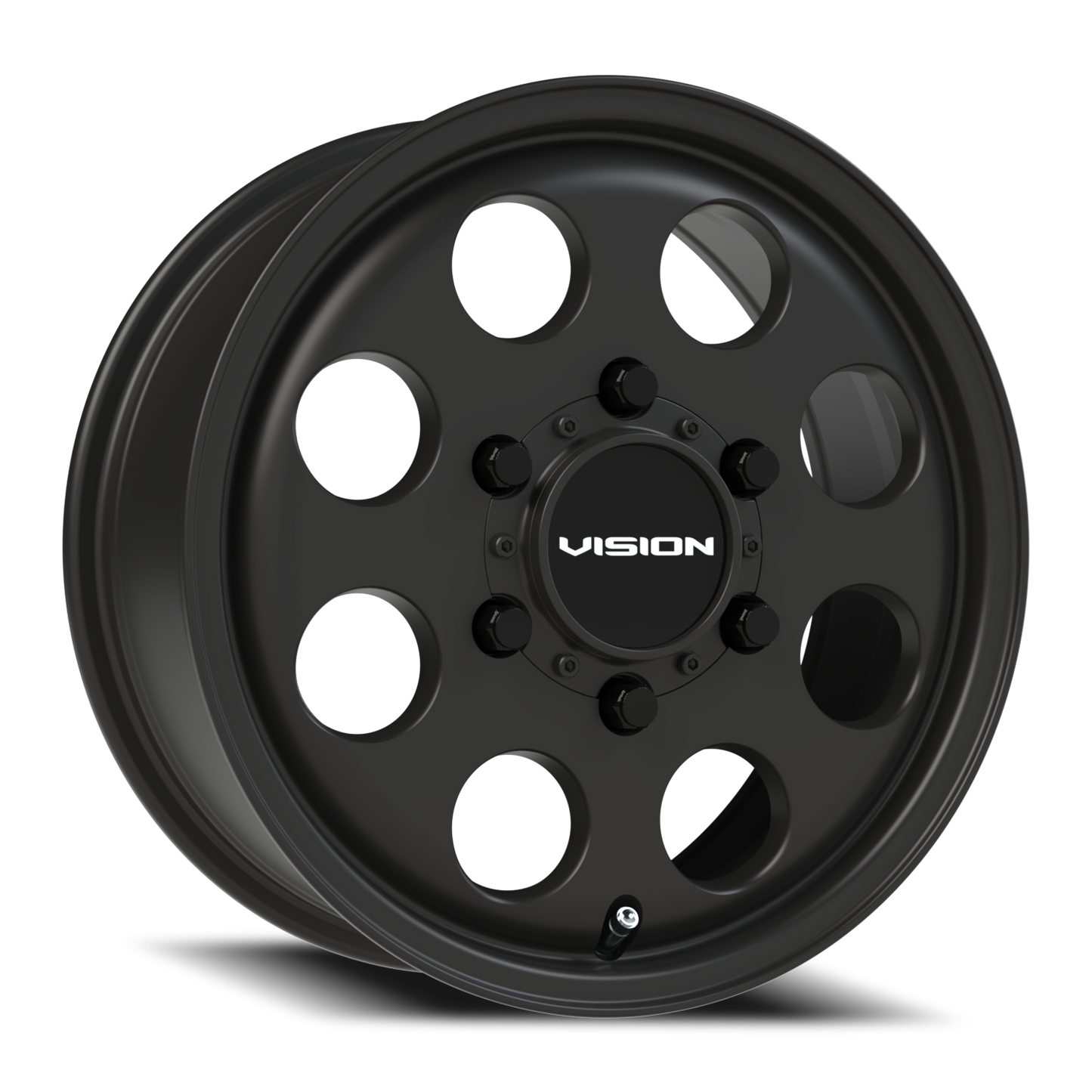 Vision Midway 15X6 Satin Black Wheel