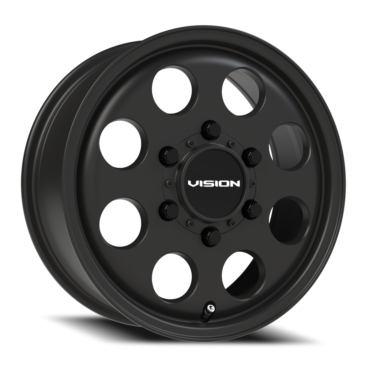 Vision Midway 15X6 Satin Black Wheel