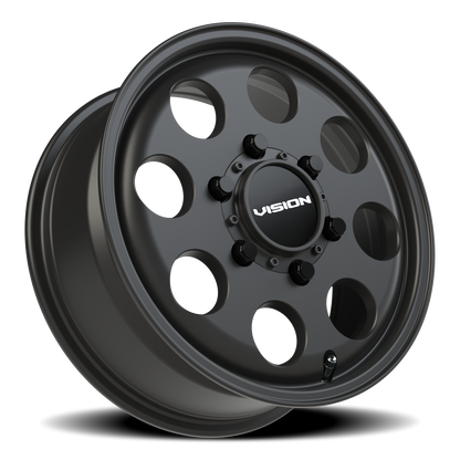 Vision Midway 15X6 Satin Black Wheel