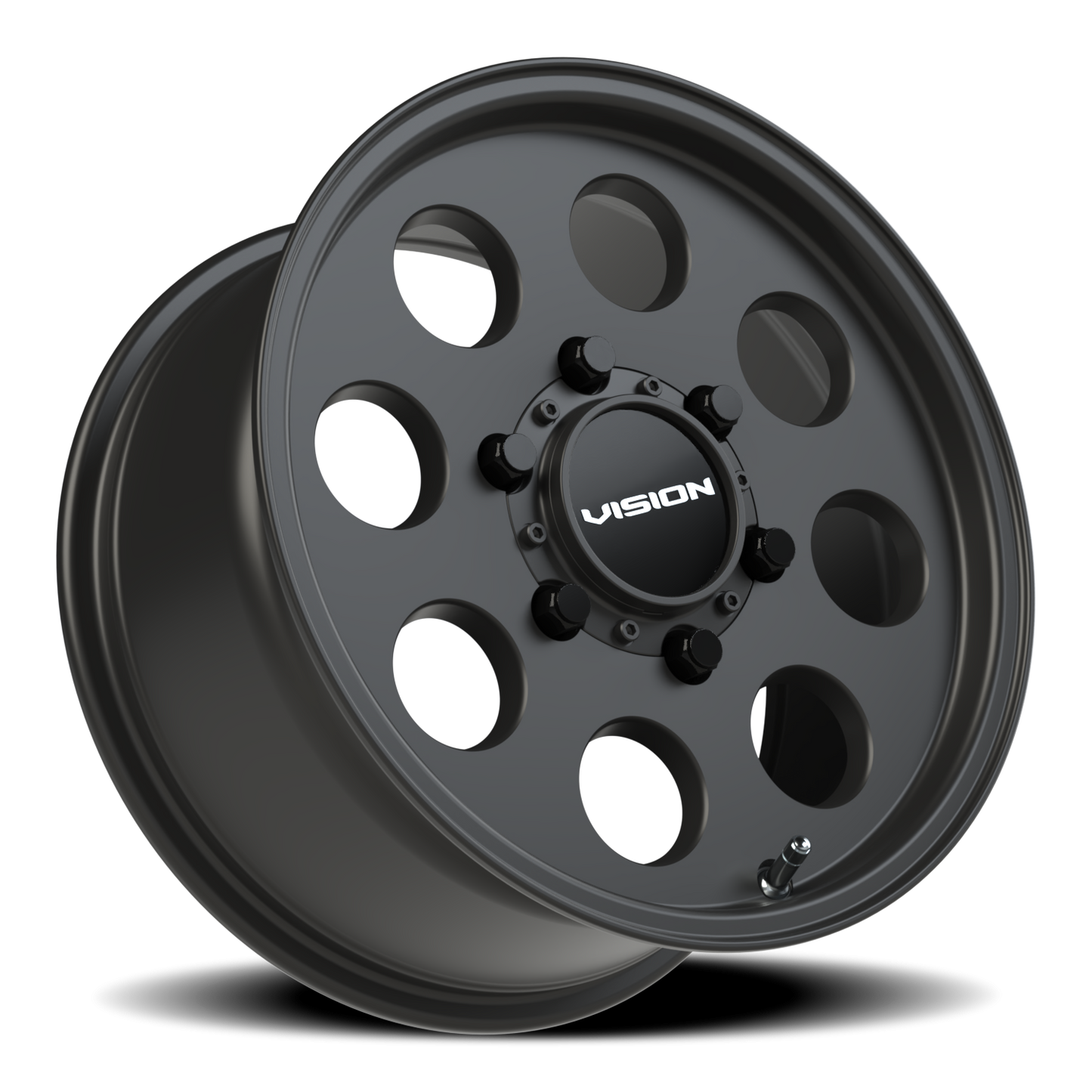 Vision Midway 15X7 Satin Black Wheel
