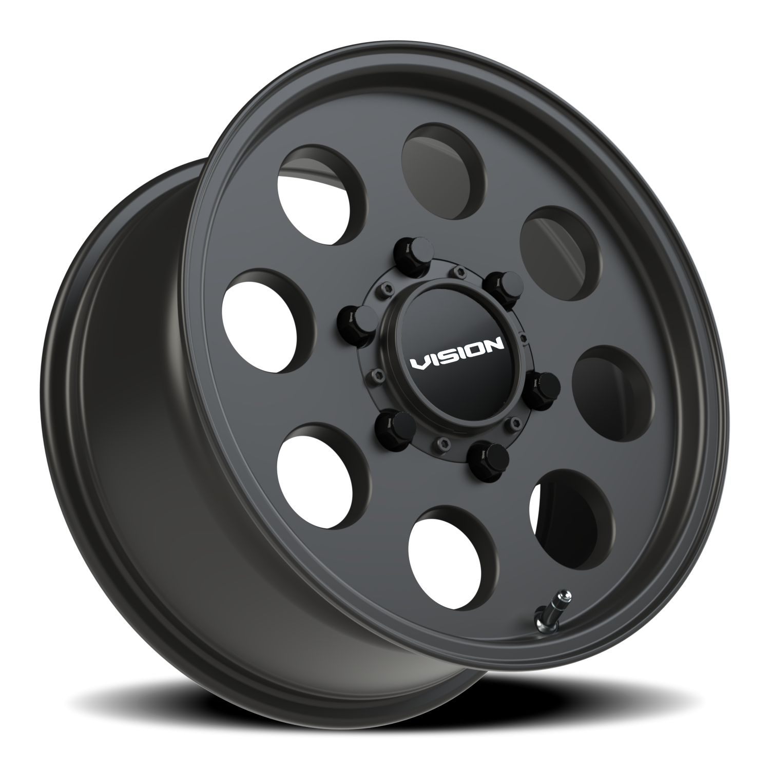 Vision Midway 15X7 Satin Black Wheel