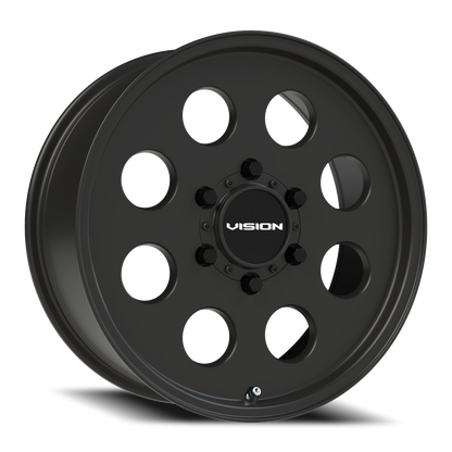 Vision Midway 17X7 Satin Black Wheel