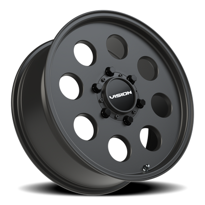 Vision Midway 17X7 Satin Black Wheel