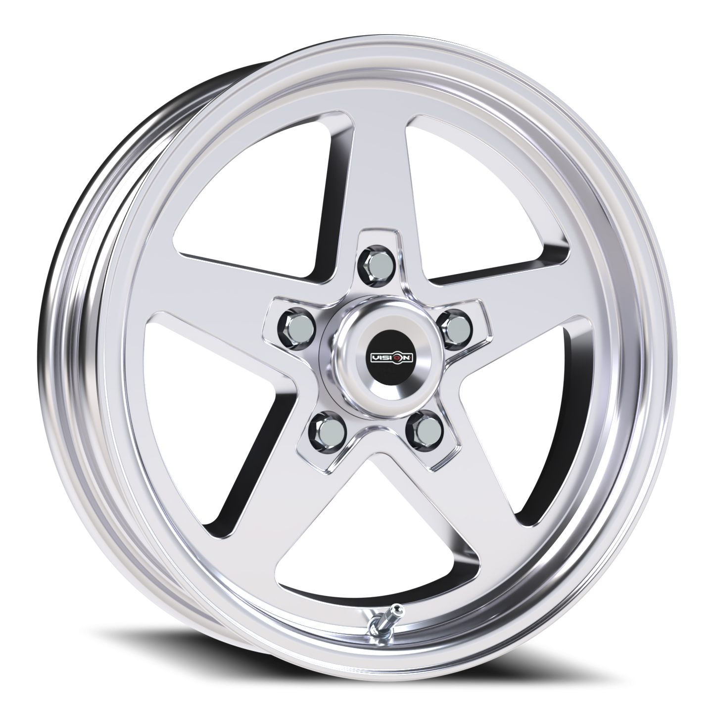 Vision Star 15X4 Polished Wheel