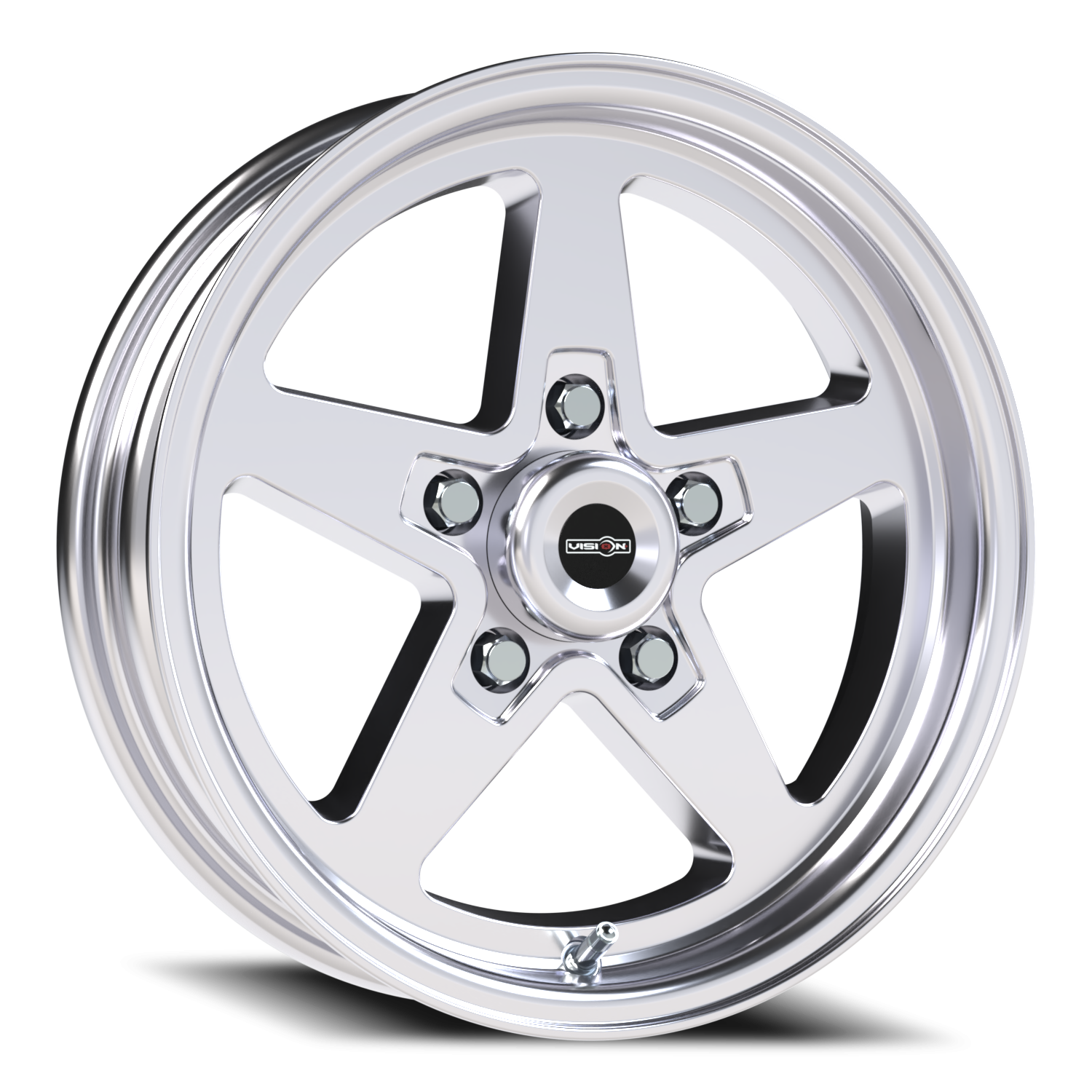 Vision Star 15X4 Polished Wheel