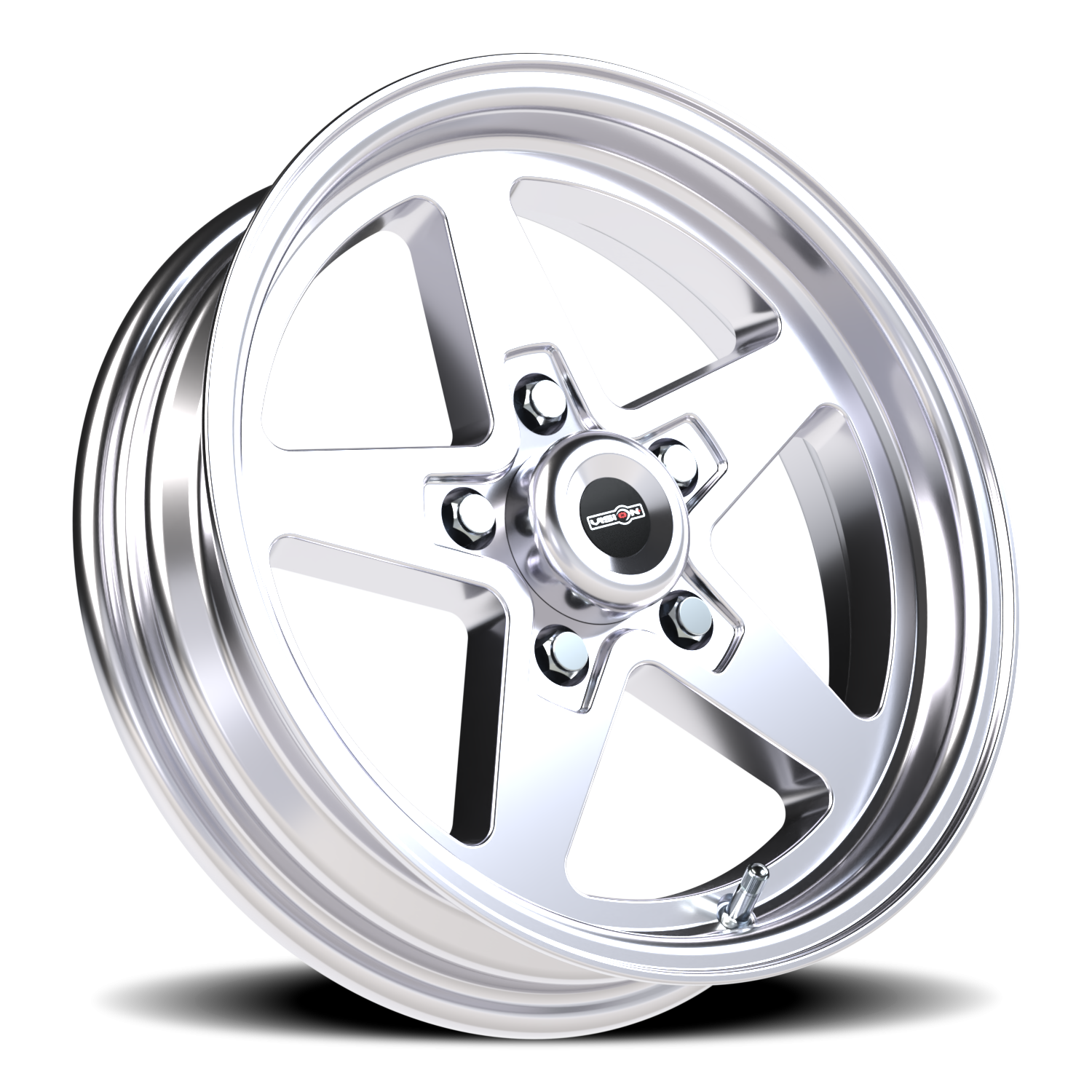 Vision Star 15X4 Polished Wheel