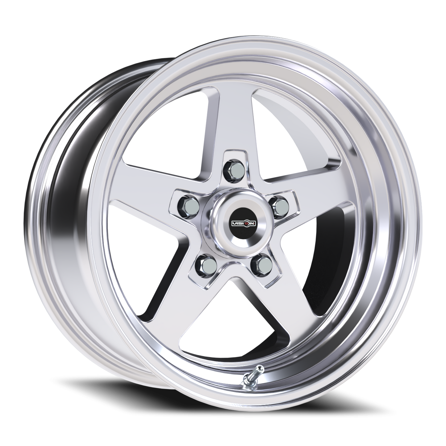 Vision Star 15X8 Polished Wheel
