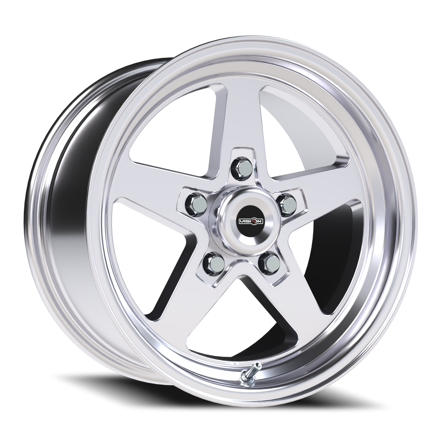 Vision Star 15X8 Polished Wheel