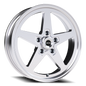 Vision Star 17X4.5 Polished Wheel