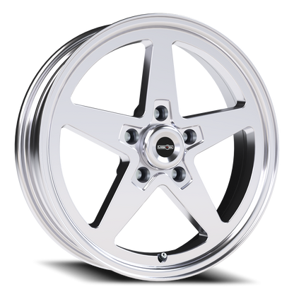 Vision Star 17X4.5 Polished Wheel