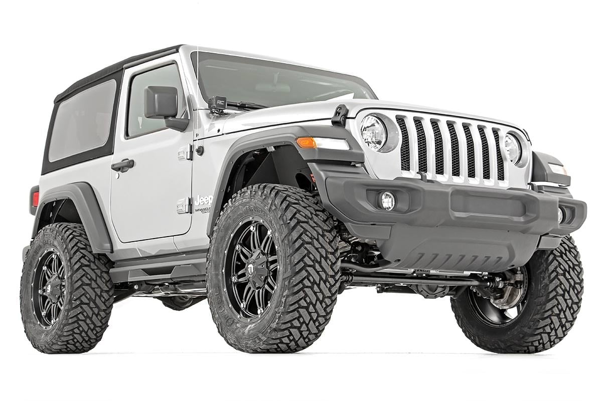 3.5 Inch Lift Kit | Adj Lower | FR D/S | M1R | Jeep Wrangler JL 4WD (24-26)