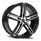 Vision Fwd 20X8.5 Gloss Black Machined Face Wheel