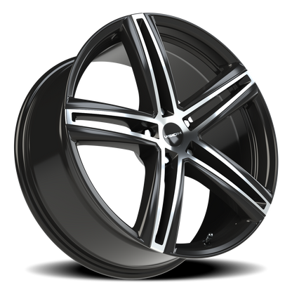 Vision Fwd 20X8.5 Gloss Black Machined Face Wheel