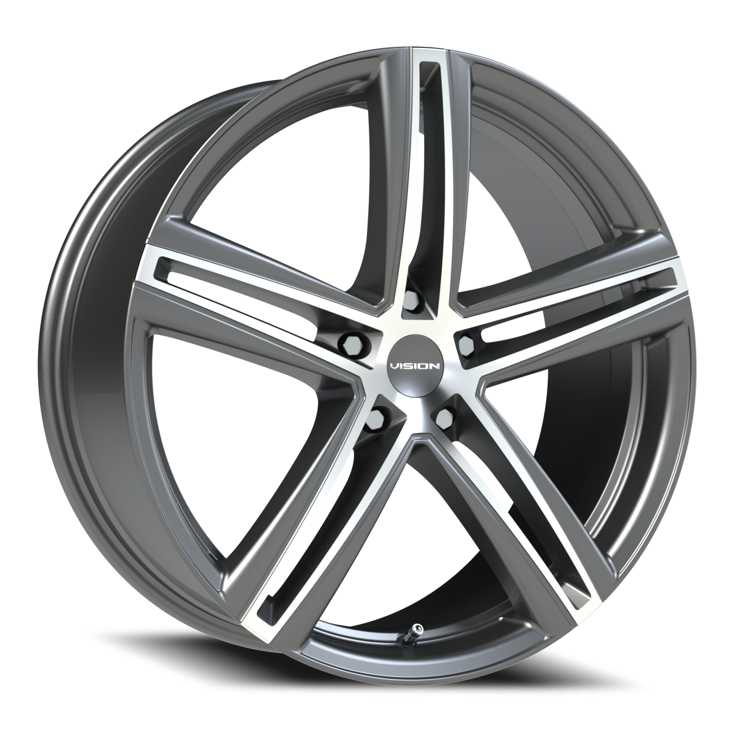 Vision Fwd 20X8.5 Gunmetal Machined Face Wheel
