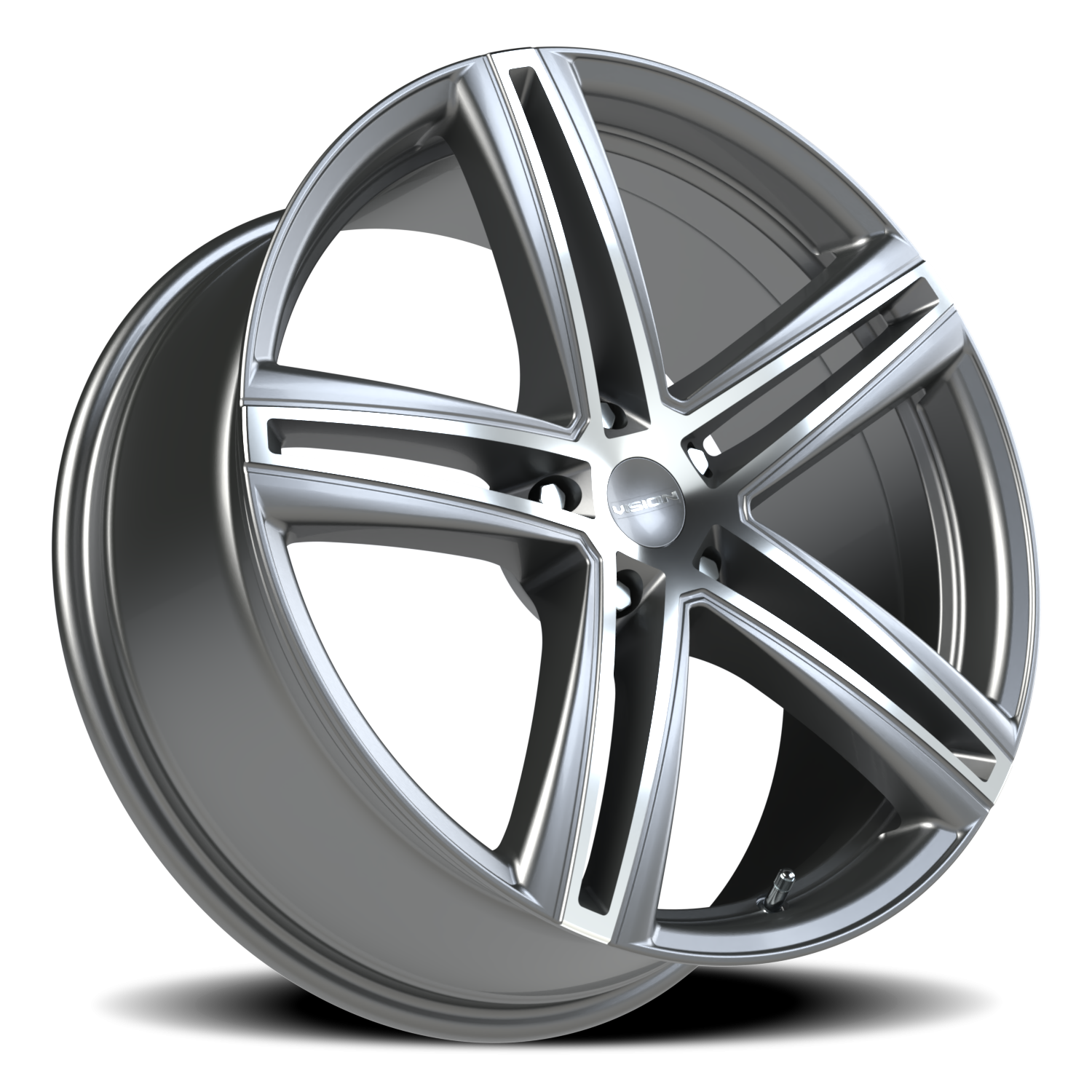 Vision Fwd 20X8.5 Gunmetal Machined Face Wheel