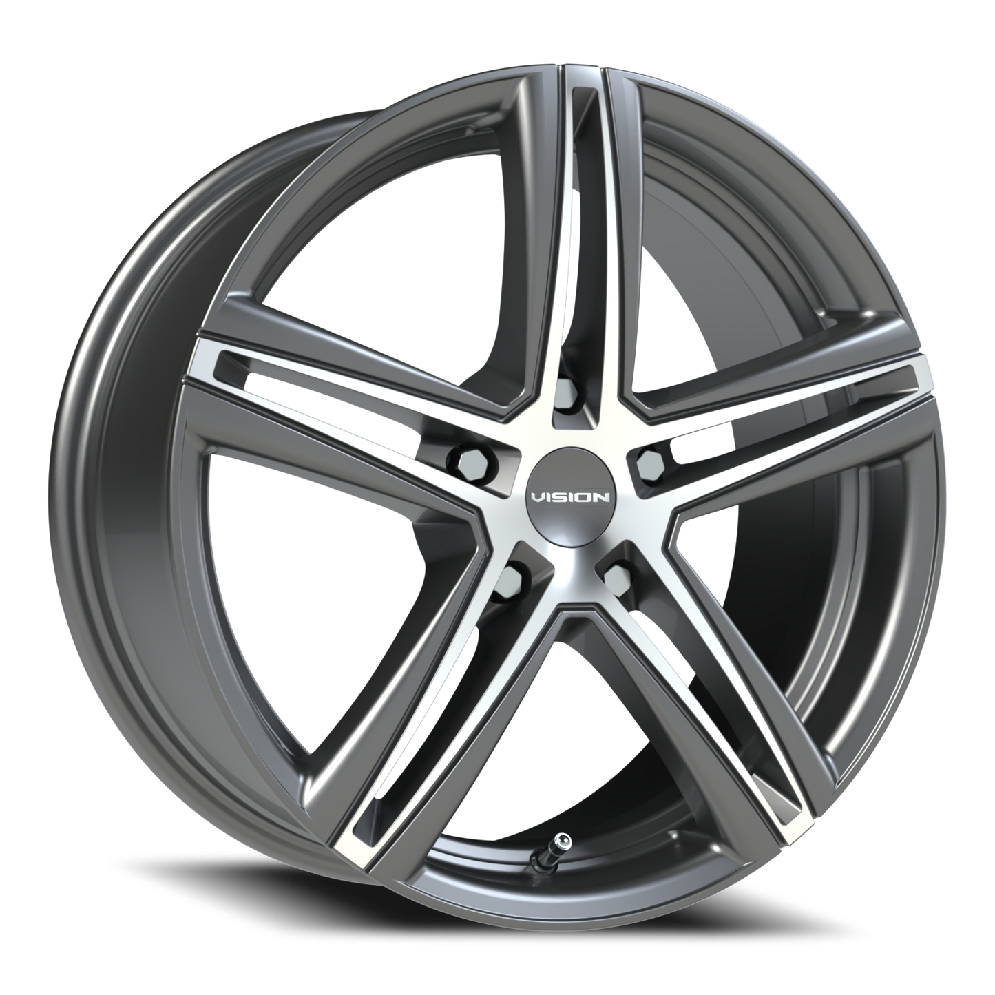 Vision Fwd 17X7.5 Gunmetal Machined Face Wheel