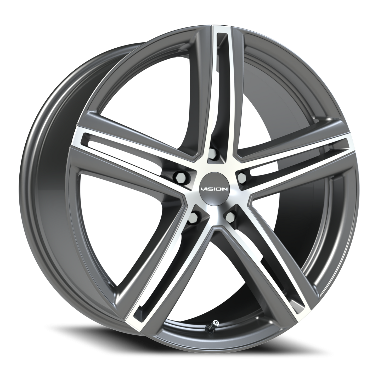 Vision Fwd 19X8.5 Gunmetal Machined Face Wheel