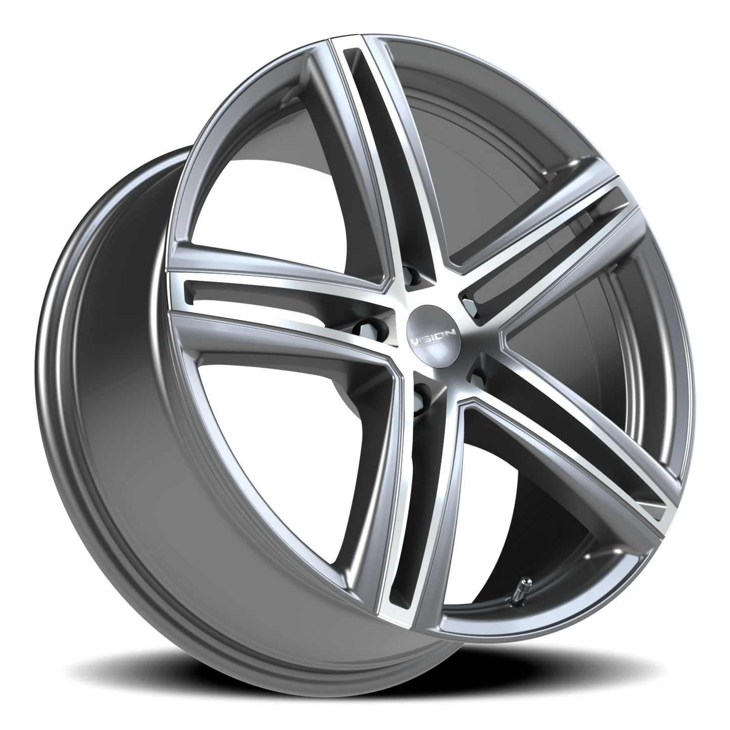 Vision Fwd 19X8.5 Gunmetal Machined Face Wheel