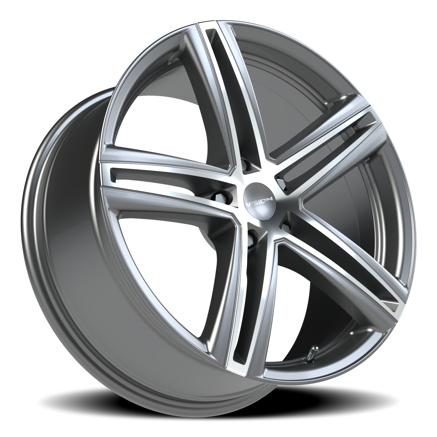 Vision Fwd 19X8.5 Gunmetal Machined Face Wheel