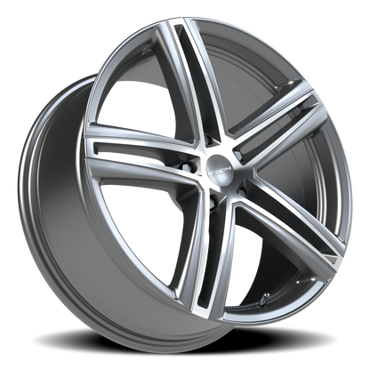 Vision Fwd 19X8.5 Gunmetal Machined Face Wheel