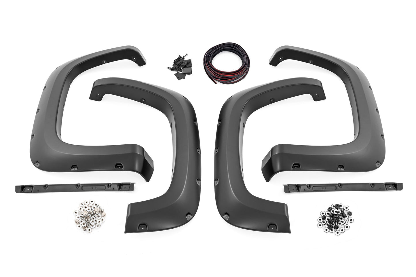 Pocket Fender Flares | GAN Silver Ice Metallic | Chevy Silverado 2500 HD/3500 HD (20-26)