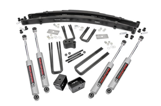 4 Inch Lift Kit | Rear Blocks | Dodge W200 Truck/W300 Truck 4WD (1978-1980)